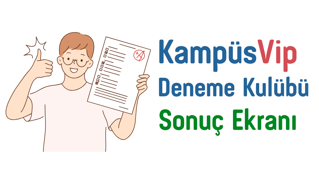 Kampüs Deneme Kulübü Sonuç Ekranı